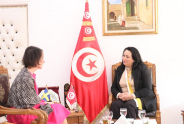 وضعيات أطفال من زواج تونسي سويدي محور لقاء وزيرة الأسرة و سفيرة السويد بتونس