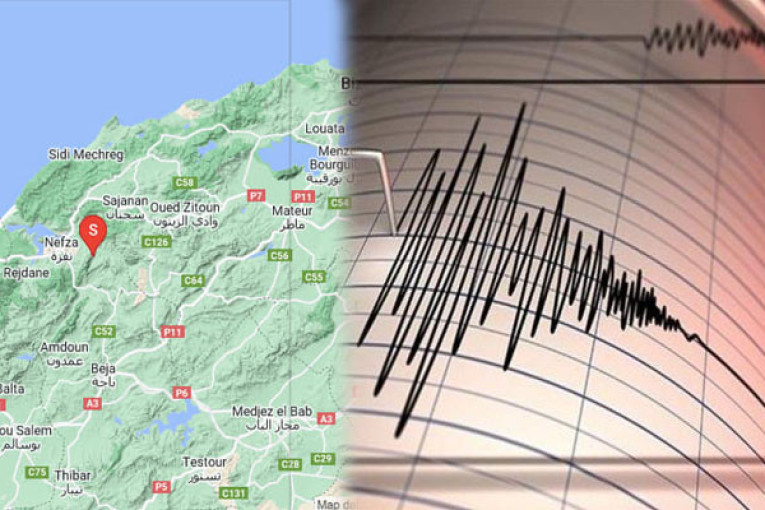 باجة : هزة أرضية شرق مدينة نفزة