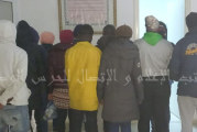 القصرين : ايقاف 8 مهاجرين من ”جنوب الصحراء” اجتازوا الحدود البرية خلسة