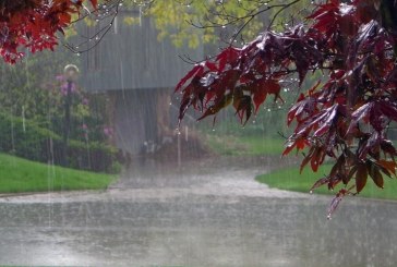 أجواء مغيمة جزئيا باغلب الجهات مع أمطار متفرقة عموما