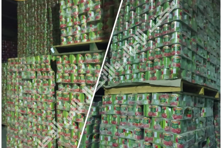القيروان : حجز 116832 علبة طماطم كانت ستباع بالأسعار الحالية بعد شرائها بالسعر القديم