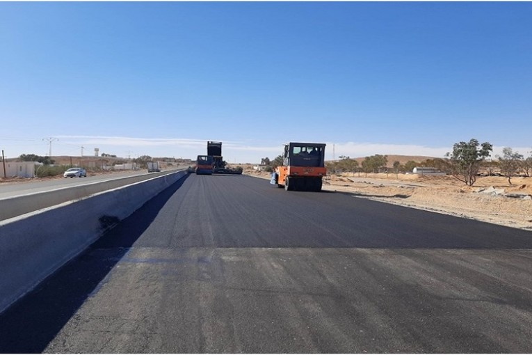 بكلفة جملية تناهز 120 مليار: تقدم إنجاز مشروع الوصلة الرابطة بين تطاوين والطريق السيارة أ1 على طول 55 كلم