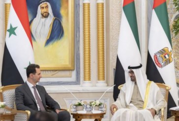 الرئيس السوري بشار الأسد يصل إلى الإمارات في زيارة رسمية
