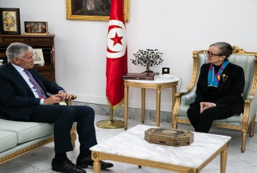 دعم تونس في مفاوضاتها مع صندوق النقد الدولي محور لقاء بودن بالسفير الفرنسي