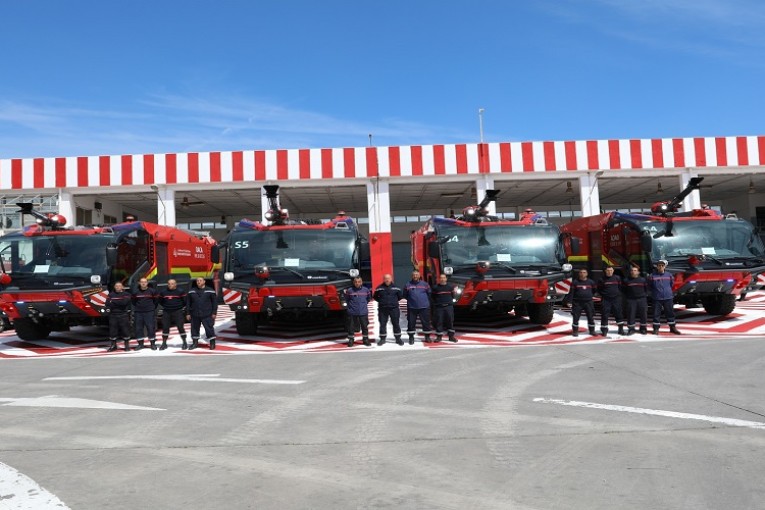 بكلفة تناهز 16 مليار: ديوان الطيران المدني والمطارات يتسلّم 8 شاحنات إنقاذ وإطفاء الحرائق