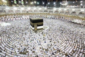 أكثر من 2.5 مليون مصلٍ يحضرون ختم القرآن الكريم في المسجد الحرام