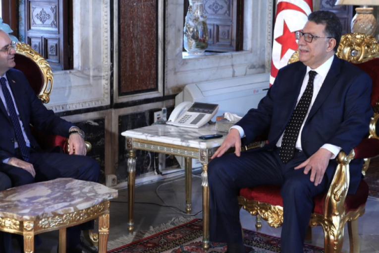 بودربالة يستقبل رئيس هيئة الانتخابات