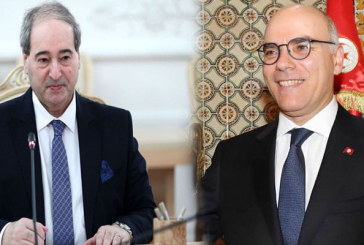وزير الخارجية السوري يرحب بتعيين سفير جديد لتونس ببلاده