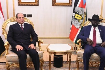 رئيسا مصر وجنوب السودان يعرضان الوساطة بين الأطراف السودانية لوقف إطلاق النار