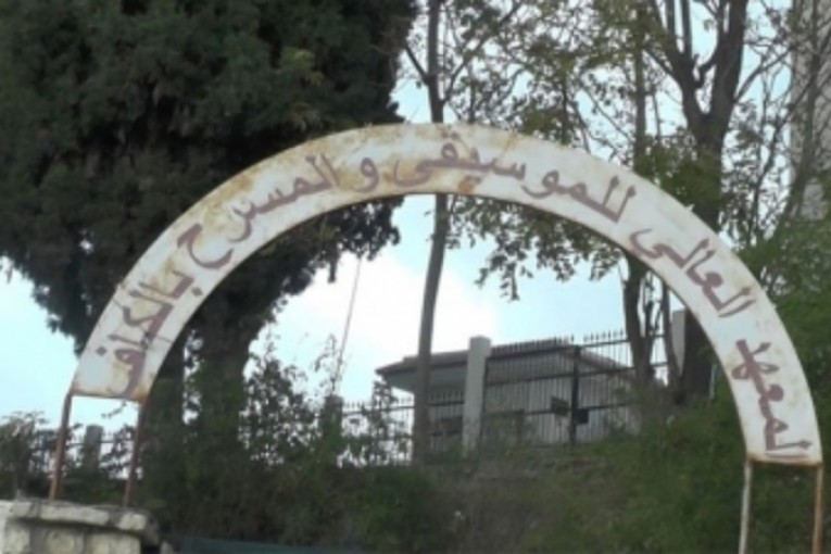 عدد من خريجي المعهد العالي للموسيقي والمسرح بالكاف يحتجون امام مقر وزارة التعليم العالي