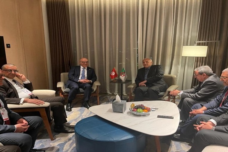 وزيرا الخارجية التونسي والجزائري يتباحثان التعاون في التجارة والاستثمار والنقل وتنمية مناطق الحدود