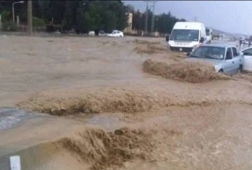 القصرين: فيضان وادي الفلاليق ومصالح لجنة مجابهة الكوارث تتدخّل