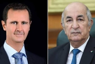 بعد عودة سوريا إلى الجامعة العربية.. الأسد وتبون يتفقان على تبادل الزيارات