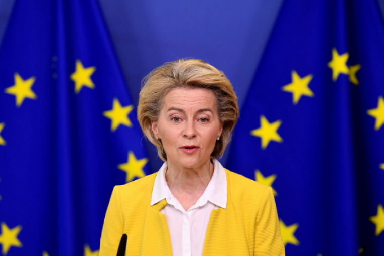 رئيسة المفوضية الأوروبية تصل إلى كييف للقاء زيلينسكي