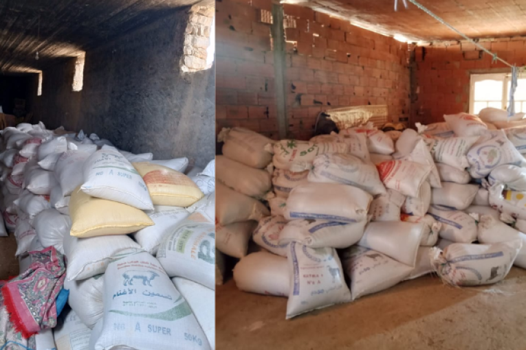 الروحية: حجز 52 طنا من الشعير المدعم