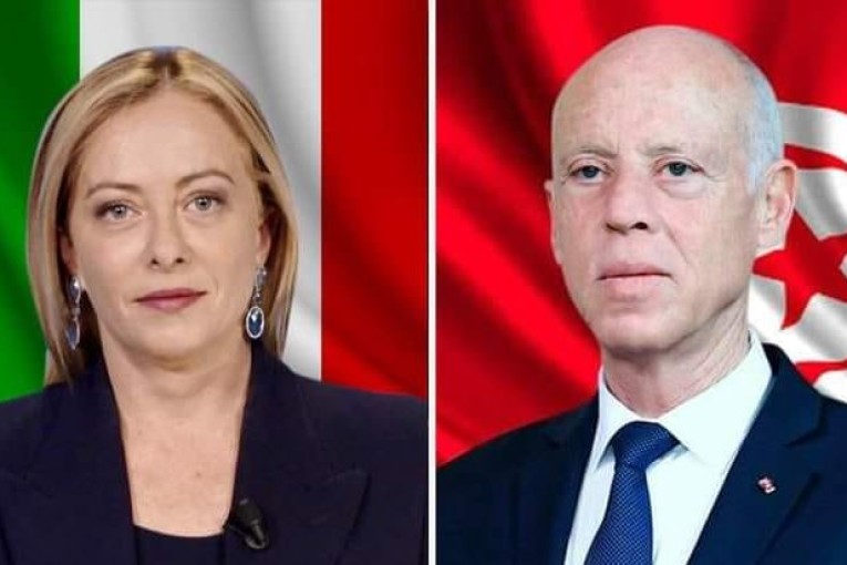 جورجيا ميلوني في زيارة صداقة وعمل إلى تونس يوم الغد الثلاثاء