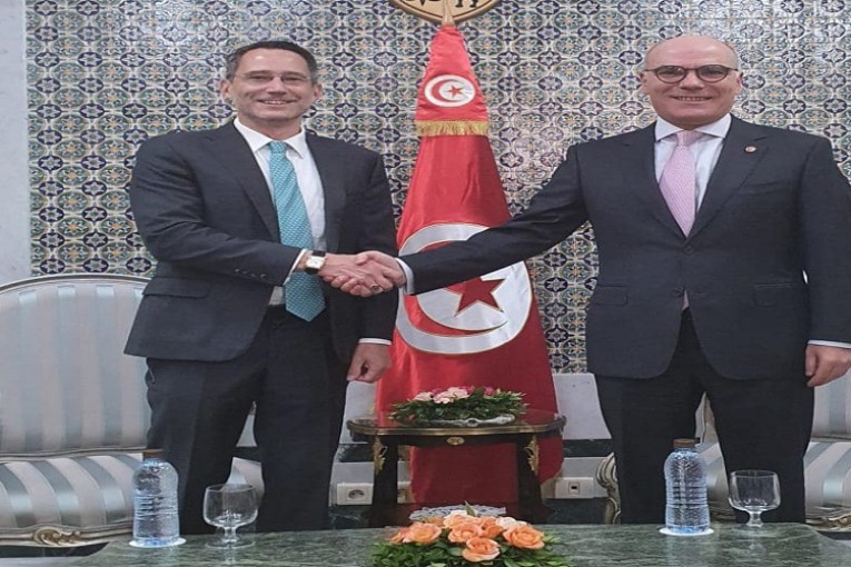 وزير الخارجية وسفير الولايات المتحدة يتباحثان المواعيد الثنائية واستحقاقات الفترة القادمة