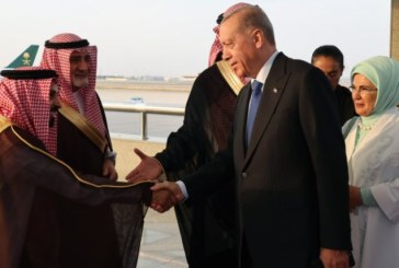 في مستهل جولته الخليجية.. الرئيس التركي يصل إلى السعودية