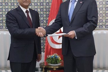 وزير الشؤون الخارجية يتسلّم أوراق اعتماد السفير الباكستاني الجديد بتونس