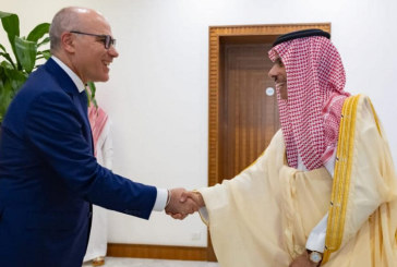 وزير الخارجية ونظيره السعودي يتفقان على دفع علاقات التعاون بين البلدين