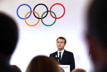 ماكرون: لا مكان للعلم الروسي في أولمبياد باريس 2024