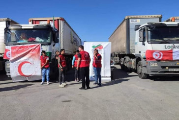 مساعدات للجالية الجزائرية ولعائلات تونسية على حدود البلدين