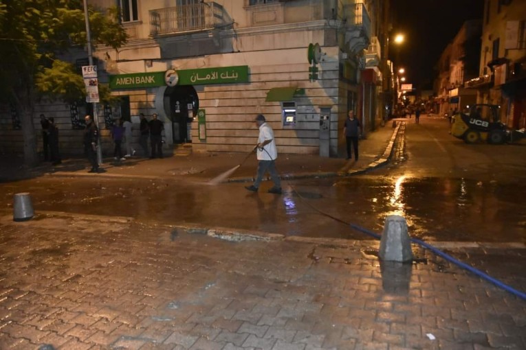 وزارة الداخلية: إزالة جميع نقاط الانتصاب الفوضوي في ساحة برشلونة