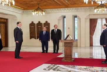 سفير سوريا بتونس يؤدي اليمين أمام بشار الأسد
