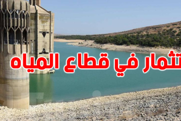 سنة 2024… تونس تستثمر 656 مليون دينار في قطاع المياه