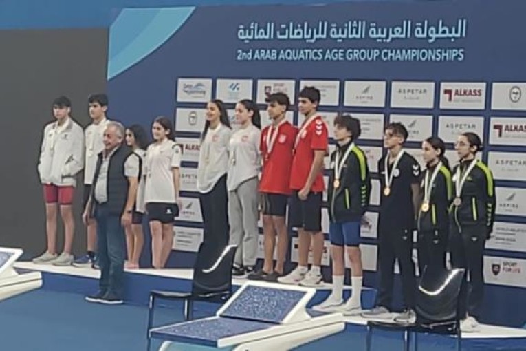 البطولة العربية للسباحة للاواسط (اليوم الاول-منافسات الحصة الصباحية): المنتخب التونسي يحرز 7 ميداليات من بينها ذهبيتان