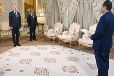 رئيس الجمهورية يتسلّم أوراق اعتماد سفراء جدد غير مقيمين بتونس