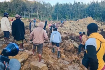 مقتل 100 شخص في انهيار أرضي في غينيا الجديدة