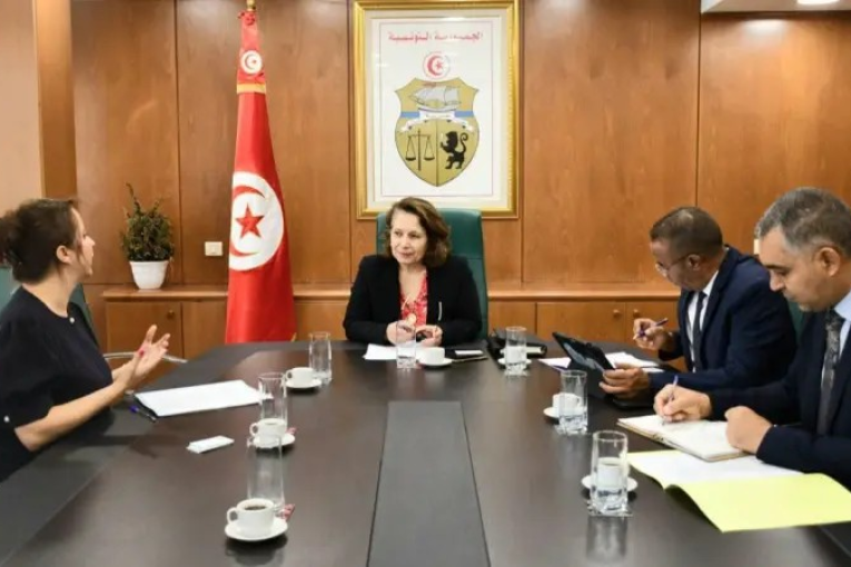 وزيرة الصناعة تبحث تطوير قطاع مكونات الطائرات