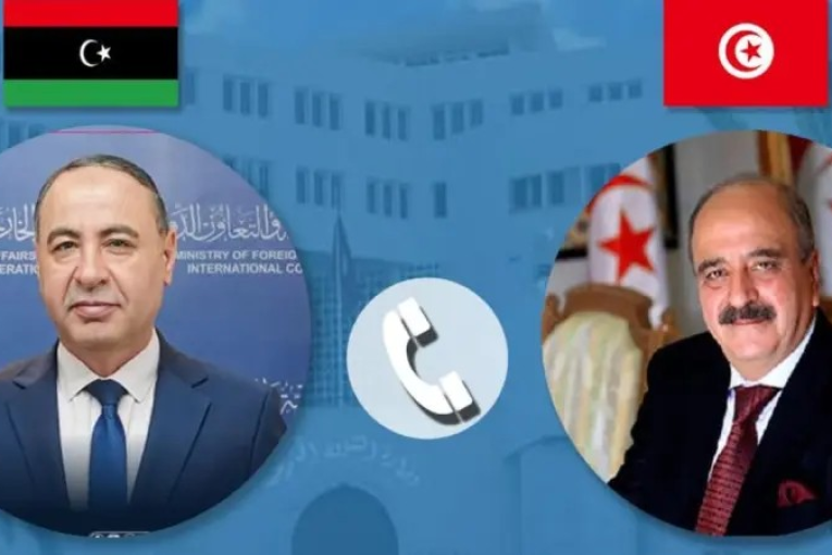وزير الخارجية يتلقى اتصالا من نظيره الليبي