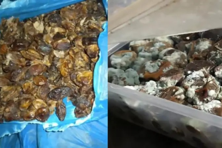 أغلبها متعفنة..حجز أطنان من مواد تستخدم في إعداد العصيدة والمقروض