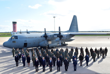 جيش الطيران يتسلم طائرة نقل نوع ‘ C130 ‘