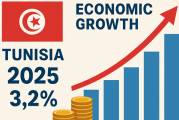 توقعات بنمو الناتج المحلي الإجمالي لتونس بنحو 3،2 بالمائة