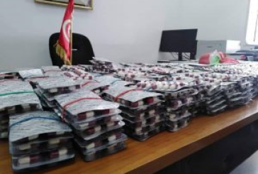حجز 12 مليون قرص مخدر..الاحتفاظ بوكيل شركة وموظف ديواني وشخص ثالث