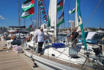 سواحل اليونان: طائرات مسيّرة تحوم حول أسطول الصمود بعد دوي انفجارات