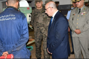 وزير الدفاع الوطني يزور الإدارة العامة للأشغال