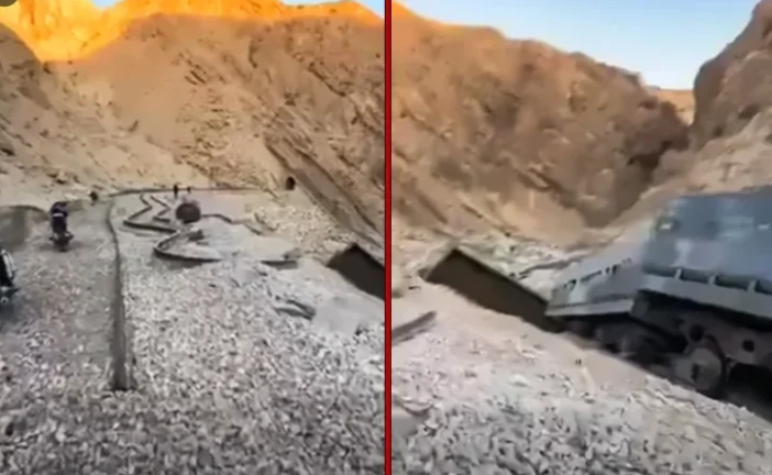 قفصة :وفاة مساعد سائق قطار فسفاط بعد سقوط القاطرة في وادي