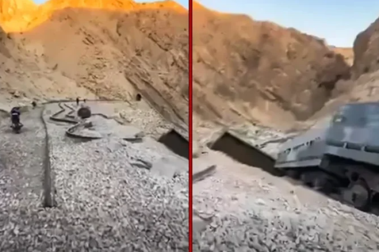 قفصة :وفاة مساعد سائق قطار فسفاط بعد سقوط القاطرة في وادي