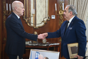 مشروع إعادة بناء ملعب المنزه في لقاء رئيس الجمهورية بوزير الشباب