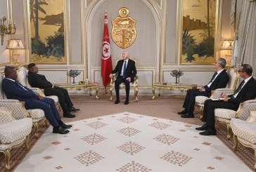 رئيس الجمهورية يتسلّم أوراق اعتماد سفراء جدد في تونس