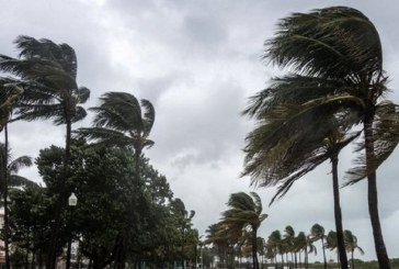 رياح قويّة جدّا آخر نهار وأثناء الليل