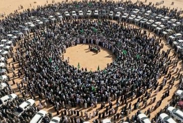 تشييع جثمان سيف الإسلام القذافي غربي ليبيا