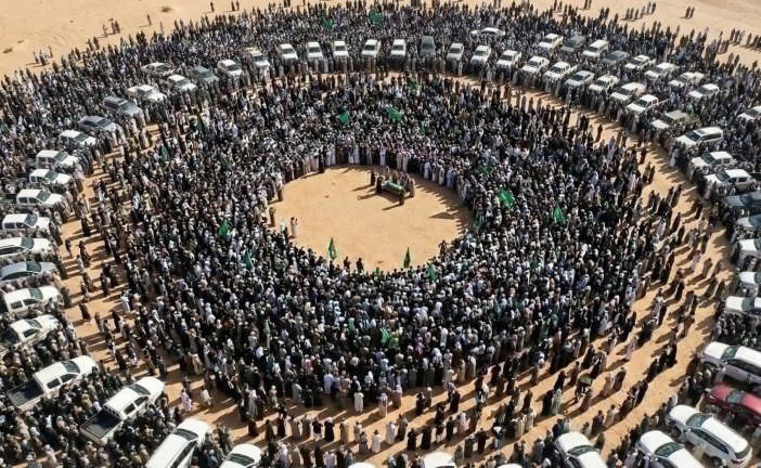 تشييع جثمان سيف الإسلام القذافي غربي ليبيا