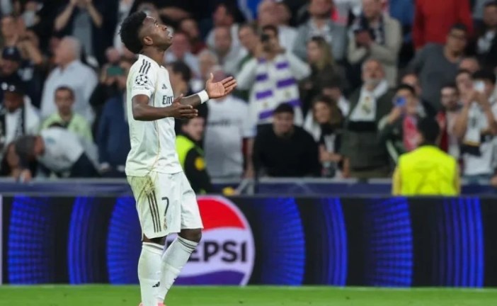 دوري أبطال أوروبا: فينيسيوس يحسم تأهل ريال مدريد إلى ثمن النهائي