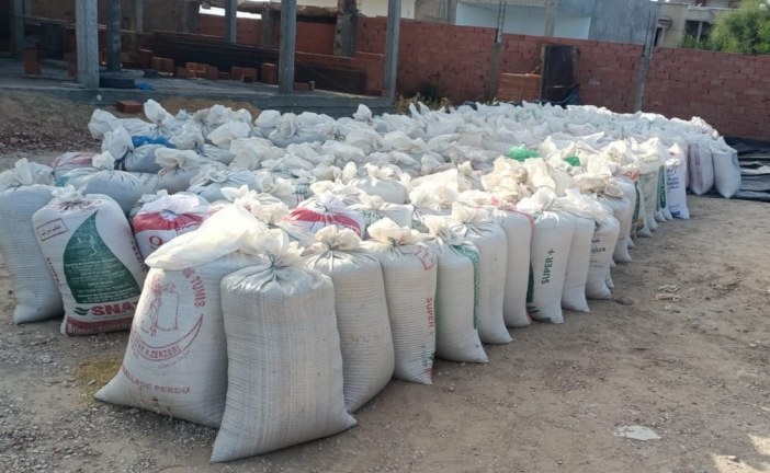 منوبة: حجز 2,5 طنّا من الشعير العلفي