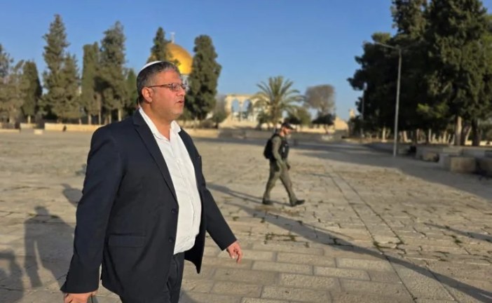 إدانات عربية لاقتحام بن غفير المسجد الأقصى